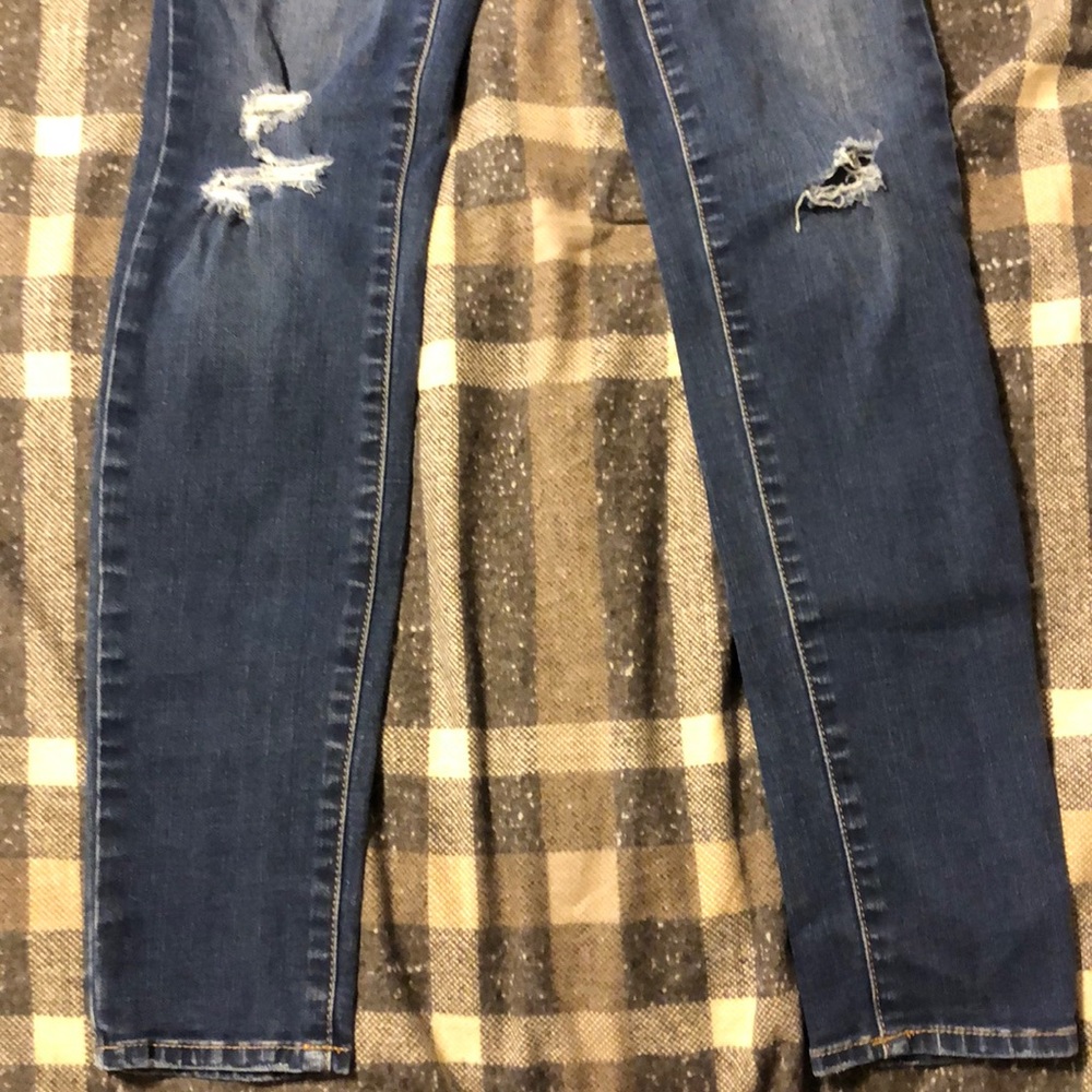 Blue Ripped Jeans - Picture 3 of 4